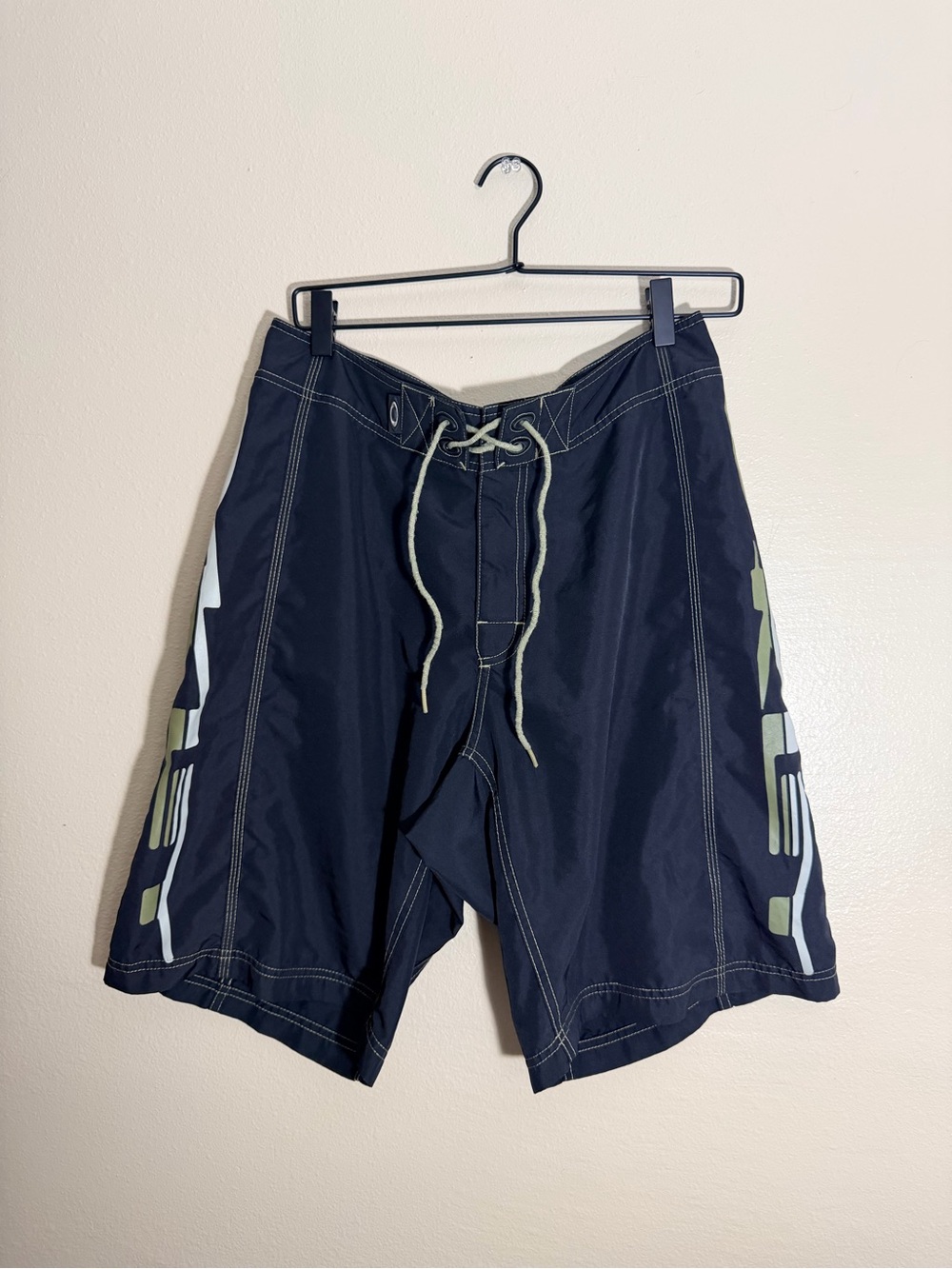 Vintage Y2K Oakley Software Spellout Board Shorts